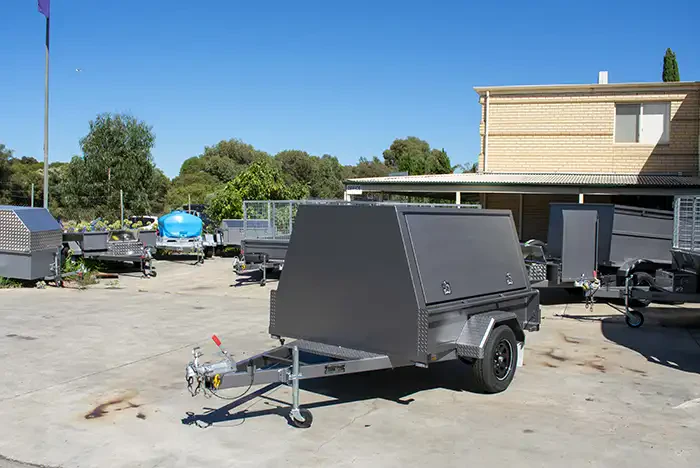 7x5 Tradie Enclosed BBQ Trailer 7x5 Tradie Enclosed BBQ Trailer